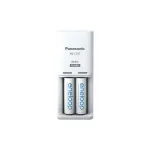 Panasonic Eneloop Compact Batteries charger + 2x AA 2000 mAh