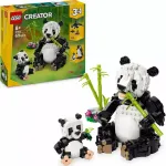 LEGO 31165 Creator 3in1 Wild Animals Panda Family Building Set