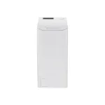 Candy | Washing Machine | TCA283D2-S | Energy efficiency class D | Top loading | Washing capacity 8 kg | 1200 RPM | Depth 60 cm | Width 41 cm | Display | Digit | White