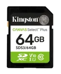 Kingston Canvas Select Plus | 64 GB | SD | Flash memory class Class 10, UHS-I, U1/U3, Video Class 10/30