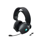 Dell Gaming Headset | Alienware Tri Mode AW725H | Bluetooth | Over-Ear | Microphone | Dark Side of the Moon | Noise canceling | Wireless