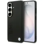 BMW Leather Case Hot Stamp MagSafe for Samsung Galaxy S26 / black
