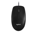 Logitech M100 Laidinė pelė USB-A 1000 DPI, Juoda
