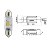 Lemputė PHILIPS 1W 12V SV8,5 T10.5X38 LED X-TREMEVISION K4000