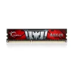 G.Skill | Aegis | 8 GB | DDR3 | 1600 MHz | PC/server | Registered No | ECC No