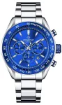 Giewont Men&rsquo;s Watch Chronograph Sapphire / silver-blue