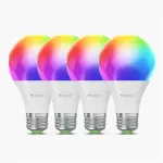 Nanoleaf Essentials Smart A60 Bulb Matter WiFi 900Lm 2700-6500K, 4pcs pack | E27 | 9 W | RGBCW