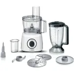 Bosch MCM3230W MultiTalent 3 Food Processor, Power 800 W, Volume 2.3 L, White