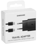 Samsung TA800XBE Travel Quick charger Type-C to Type-C 25W, 1m (Juodas)