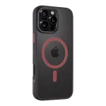 Tactical MagForce Hyperstealth 2.0 Cover for iPhone 16 Pro Max / black/red
