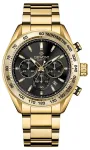 Giewont Men&rsquo;s Chronograph Sapphire Watch / gold/black