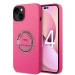 Karl Lagerfeld KLHCP14MSRSGRCF Hardcase for iPhone 14 Plus / 15 Plus 6,7" / pink