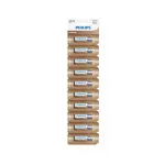Philips AA LR6 Alkaline Batteries 10pcs blister