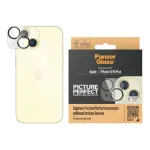 PanzerGlass PicturePerfect Camera Lens Protector iPhone 2023 6.1 | 6.7 | PanzerGlass | 1136 | Apple | Apple iPhone 15, 15 Plus | Glass | Black/Transparent | Lens protector - glass
