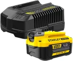 Stanley | SFMCB14M1-QW | 18V V20 Battery Starter Kit - 1 x 4Ah