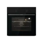 Gorenje Oven | BO6615E01B | 60 L | Electric | EnamelClean | Push pull buttons | Convection | Height 59.5 cm | Width 59.5 cm | Black