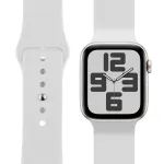 OBAL:ME Silicone Strap for Apple Watch 38-41mm S-M / white