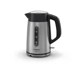 Bosch | Kettle | DesignLine TWK4P440 | Electric | 2400 W | 1.7 L | Stainless steel | 360&deg; rotational base | Black/Stainless Steel