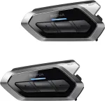 SENA 50R motociklo laisvų rankų įranga, &bdquo;SOUND BY Harman Kardon&ldquo;, dviejų pakuočių rinkinys