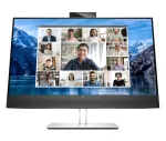 HP E27m G4 QHD Charging Conferencing Monitor - 27" 2560x1440 QHD 300-nit 75Hz AG, IPS, USB-C(65W)/HDMI/DisplayPort Daisy-Chain, 4x USB-A, speakers, 5MP webcam, RJ-45 LAN, height adjustable/tilt/swivel/pivot, 3 years