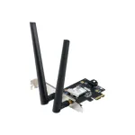 Asus | WiFi 7 PCI-E Adapter with 2 external antennas | PCE-BE6500 | 802.11be | Mesh Support No | MU-MiMO No | No mobile broadband