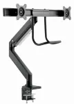 Gembird MA-DA2-04 Adjustable Desk Mounted Monitor Arm for 2 Monitors