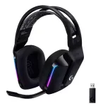 Belaidės Žaidimų ausinės Logitech G733, LIGHTSPEED, RGB, Juodos