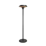 TunaBone | Electric Standing Infrared Patio Heater | TB2068S-01 | Patio heater | 2000 W | Number of power levels 3 | Suitable for rooms up to 20 m&sup2; | Black | IP45