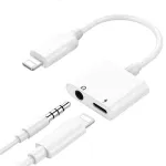 Adapteris bluetooth ADP13 i&scaron; Lightning į Lightning + 3,5mm baltas