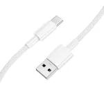 USB kabelis Borofone BX117 USB-A to USB-C 1.0m baltas