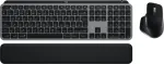 Logitech MX Keys S Combo for Mac Belaidė klaviatūra ir pelė + Atrama rie&scaron;ui, US Int, Space Gray