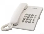 Panasonic | Corded | KX-TS500FX | White | 150 x 200 x 96 mm | 475 g