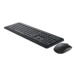 Dell Keyboard and Mouse | KM3322W | Keyboard and Mouse Set | Wireless | Batteries included | Wireless connection | Ukrainian | Black