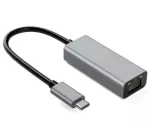 IBox IACRJ Aluminum RJ45 to USB Type-C adapter 10/100/1000 Mb/s