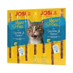 JosiCat Meat Sticks Salmon & Trout skanėstai katėms su la&scaron;i&scaron;a ir upėtakiu, 35 g