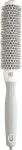 Olivia Garden Expert Blowout Speed Round Brush Wavy Bristles White & Grey 65 mm