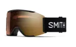 Smith Squad Mag akiniai, juodi ChrPop Pro, auksiniai veidrodiniai ChrPop