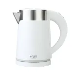 Adler | Kettle | AD 1372 | Electric | 800 W | 0.6 L | Plastic/Stainless steel | 360&deg; rotational base | White