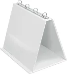 Ecost prekė po grąžinimo Veloflex 4101090 Table Flip Chart A4 Presentation Flip Chart Stand Ring Bin