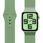 OBAL:ME Silicone Strap for Apple Watch 42-49mm M-L / green