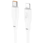 USB kabelis Hoco X93 PD20W USB-C to Lightning 2.0m baltas