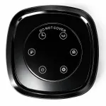 CARUZZO Q20K1 64 cm black column-style fan heater