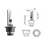 Lemputė PHILIPS 35W 85V P32d-3 D2R
