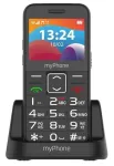 myPhone HALO | 3 LTE | Black | 2.4 " | IPS | 48 MB | 128 MB | Dual SIM | Nano SIM | Bluetooth | 2.1 | USB version Type-C | Built-in camera | Main camera resolution 0.3 MP | 1400 mAh