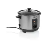 Tristar | RK-6146 | Rice cooker | 400 W | 1 L | Number of programs 0 | Black/Stainless steel