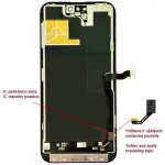 Ekranas skirtas iPhone 14 Pro Max, LTPO Soft OLED, 120Hz