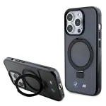 BMW BMHMP15LURSK Case MagSafe iPhone 15 Pro 6.1" Hardcase Ring Stand M Collection / black