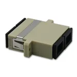 Qoltec Adapter fiber optic SC/UPC | Duplex | Multimode