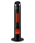 CARUZZO Q20H1 95 cm black column-style fan heater