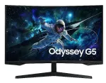 Samsung | Gaming Monitor | LS32CG552EUXEN | 32 " | VA | 16:9 | 165 Hz | 1 ms | 2560 x 1440 pixels | 300 cd/m&sup2; | Black